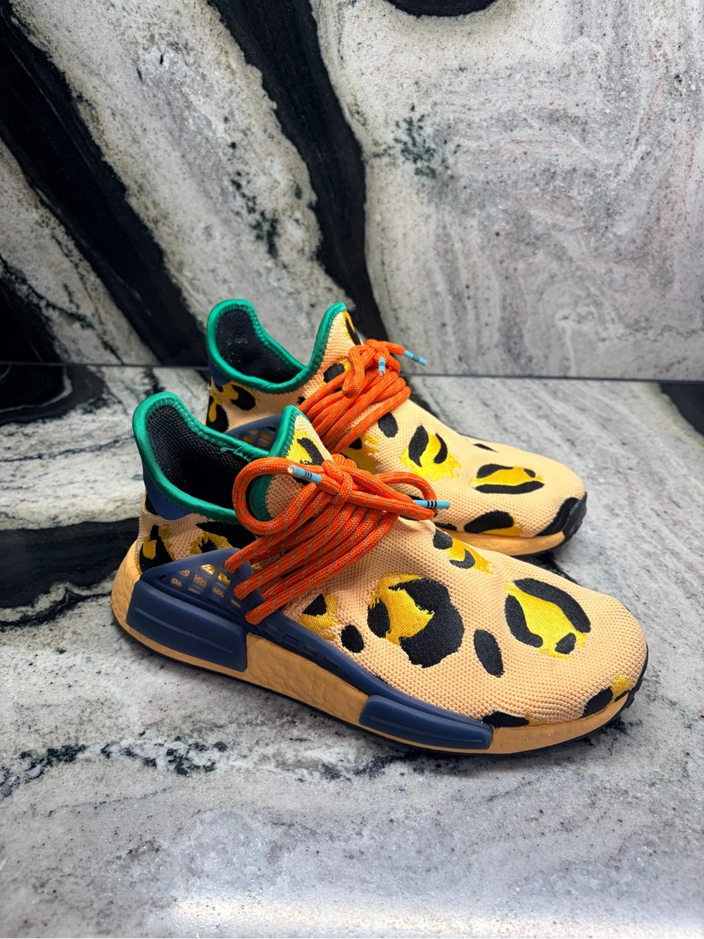 Adidas Pharrell NMD Hu Animal Print Sneakers Women’s 8 Rare